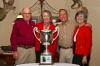 Loren and Carol Morehouse with Jim and Sally Carlisle winner of the 2012 Hook Memorial Trophy